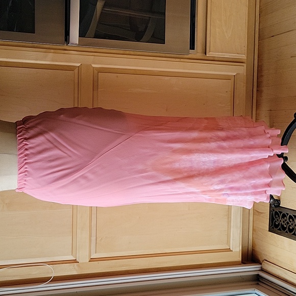 Hand dyed silk chiffon 3 piece set - Picture 6 of 13